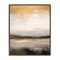 Stupell Industries Dreamy Neutral Abstract Landscape Black Framed Giclee Art, design by Creative Studio